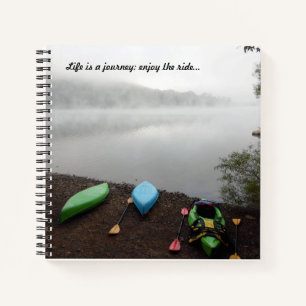 Das Leben ist eine Reise - Inspiration Notizbuch