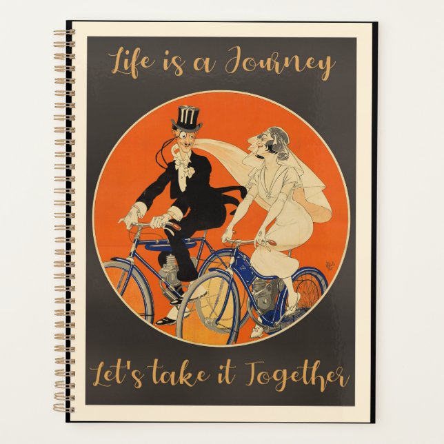 Das Leben ist eine Reise, Liebe, Planer (Vorderseite)