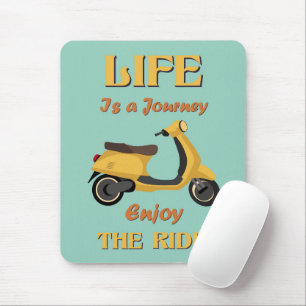 Das Leben ist eine Reise-Maus-Pad Mousepad