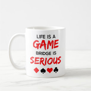 Das Leben ist eine Spielbrücke ist ernst Kaffeetasse