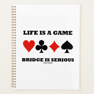 Das Leben ist eine Spielbrücke ist ernsthafte vier Planer