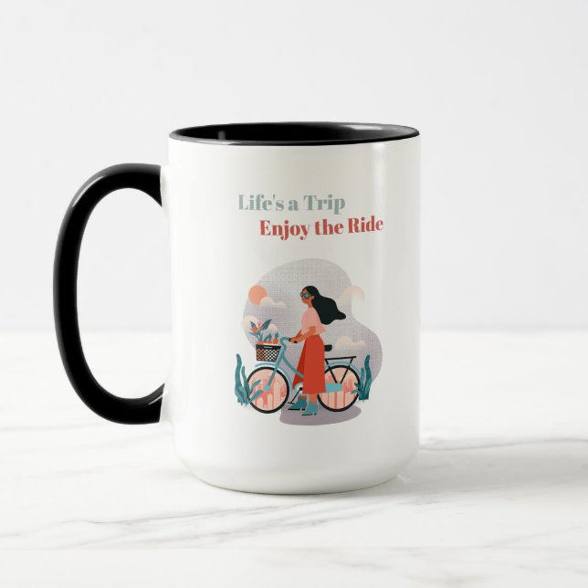 Das Leben ist eine Tasse für den Trip Coffee (Links)