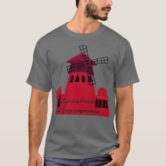 Das Leben ist eine Verletzung, die Lieben den Tren T-Shirt