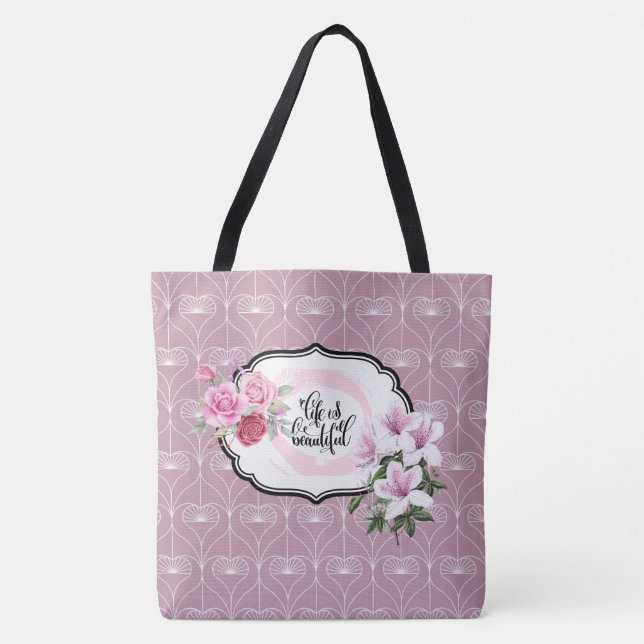 Das Leben ist eine wunderschöne Tasche für das Blu (Vorderseite)