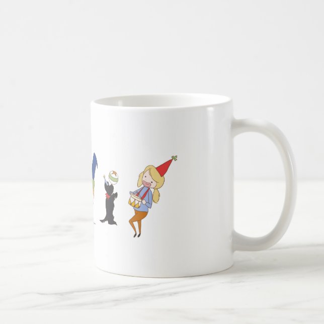 Das Leben ist eine Zirkus-Tasse Kaffeetasse (Rechts)