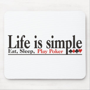 Das Leben ist einfach Mousepad