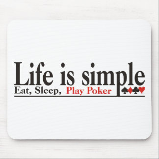 Das Leben ist einfach Mousepad