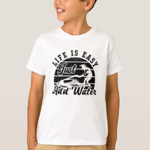 Das Leben ist einfach, um Wasser Jet Ski Jet Ski h T-Shirt