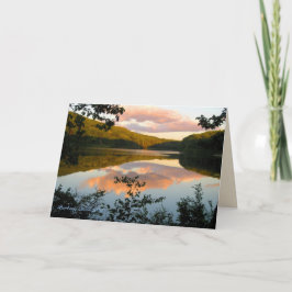 Das Leben ist ewig: Gedicht Inside Béeavement Karte