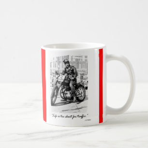 "Das Leben ist für Verkehr! zu kurz! " Kaffeetasse