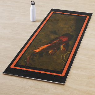 Das Leben ist golden Yogamatte