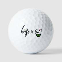 Das Leben ist Golf - Funny Golf Lover Zitat Design