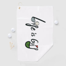 Das Leben ist Golf - Funny Golf Lover Zitat Design