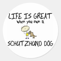 Das Leben ist großartig Schutzhund