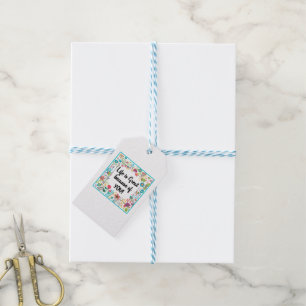 Das Leben ist großartig, weil Sie ein Gerahmtes Zi Geschenkanhänger