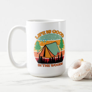 Das Leben ist gut im Wald Kaffeetasse