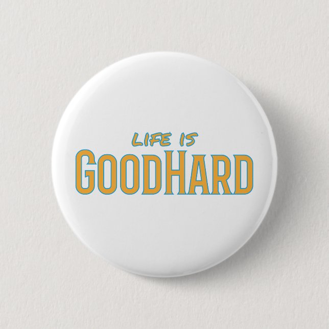 Das Leben ist gutHard Button (Vorderseite)