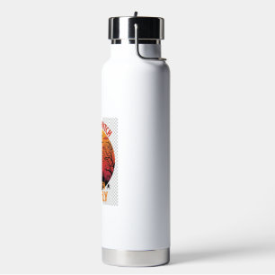 Das Leben ist Hexe, dann fliegst du Halloween-Frie Trinkflasche