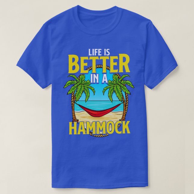 Das Leben ist im Sommer am Strand besser T-Shirt (Design vorne)