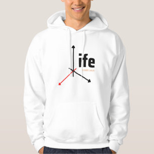 Das Leben ist kurz, leben Sie es Hoodie