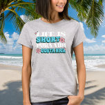 Das Leben ist Kurz Pura Vida Costa Rica Souvenir T-Shirt<br><div class="desc">Mit unserem lebendigen Souvenir-T - Shirt kommen Sie zurück an die sonnigen Küsten Costa Ricas. Mit einem Retro-Typografie-Design und der zeitlosen Phrase "Das Leben ist kurz - pura vida" verkörpert dieser Abschlag den Geist des sorglosen Lebensstils des Landes. Mit weichen, atmungsaktiven Stoffen, bietet es sowohl Stil als auch Komfort für...</div>