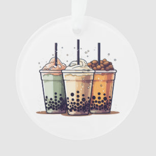 Das Leben ist kurz, trinke den Boba Ornament