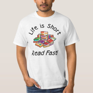 Das Leben ist kurzer Wert T, Größen S-4X T-Shirt