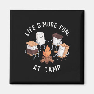Das Leben ist lustiger im Camp Marshmallow Magnet