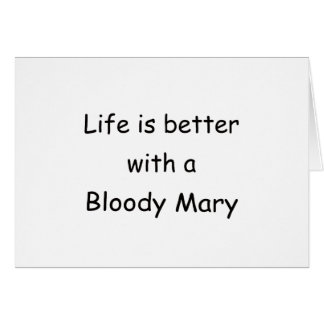 Das Leben ist mit einem Bloody Mary besser