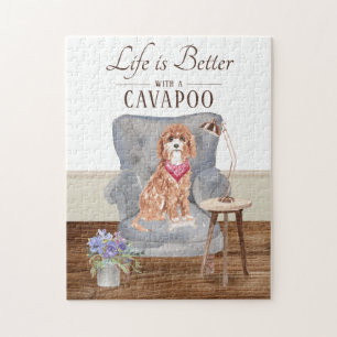 Das Leben ist mit einem Cavapoo