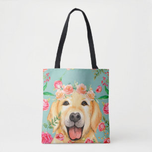 Das Leben ist mit einem golden retriever besser Tasche