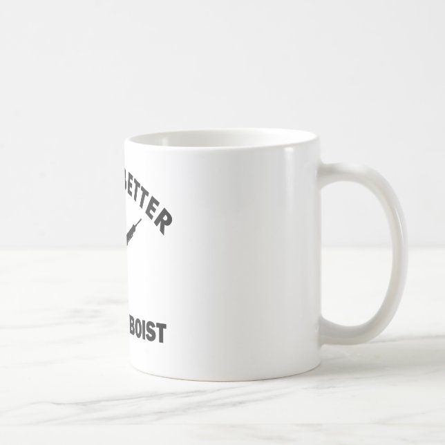 Das Leben ist mit einem oboe besser Kaffeetasse (Rechts)