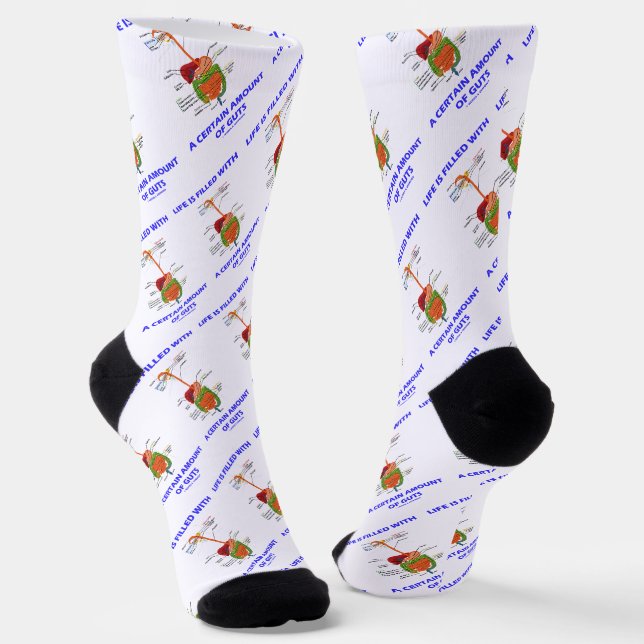 Das Leben ist mit einer gewissen Menge von Begräbn Socken (Gewinkelt)