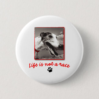 Das Leben ist NICHT ein Rennen Button