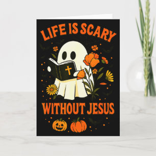 Das Leben ist ohne Jesus furchtbar süßer christlic Karte