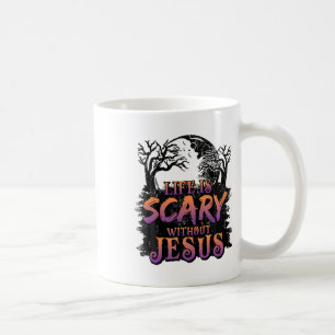 Das Leben ist ohne Jesus Halloween-Kostüm Beängsti Kaffeetasse