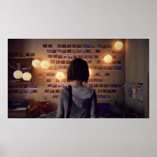 Das Leben ist seltsame Fotos Poster