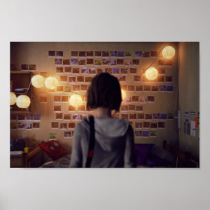 Das Leben ist seltsame Fotos Poster