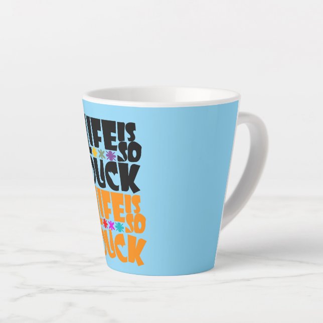 Das Leben ist so Ente Milchtasse (Rechte Ecke)