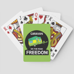 Das Leben ist süß auf der Karawane Funny Geschenke Spielkarten