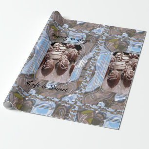 Das Leben ist süß Geschenkpapier