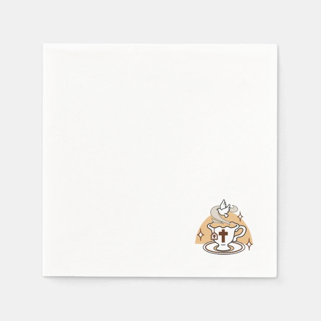 Das Leben ist süß mit Jesus - Christlicher Glaube  Serviette (Vorderseite)
