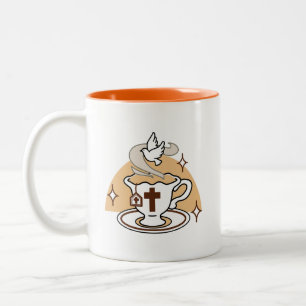 Das Leben ist süß mit Jesus - Christlicher Glaube Zweifarbige Tasse