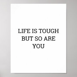 DAS LEBEN IST TOUTIV, ABER DANN SIND SIE AUCH QUOT POSTER