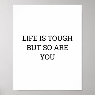 DAS LEBEN IST TOUTIV, ABER DANN SIND SIE AUCH QUOT POSTER