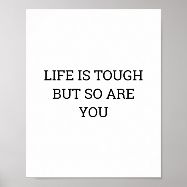 DAS LEBEN IST TOUTIV, ABER DANN SIND SIE AUCH QUOT POSTER (Vorne)