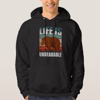 Das Leben ist unerträglich Hoodie