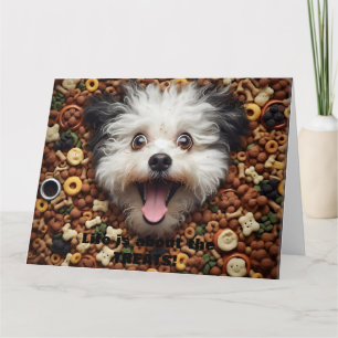 Das Leben ist voller Überraschungen  Grußkarte Karte