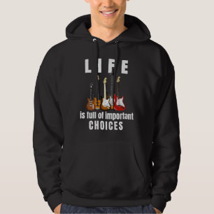 Das Leben ist voller wichtiger Entscheidungen Gita Hoodie
