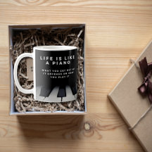 Das Leben ist wie ein Klavier Inspiration